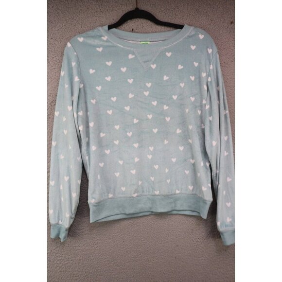 Honeydew Velour Pajama Set-Hearts-Size Small - Picture 2 of 11